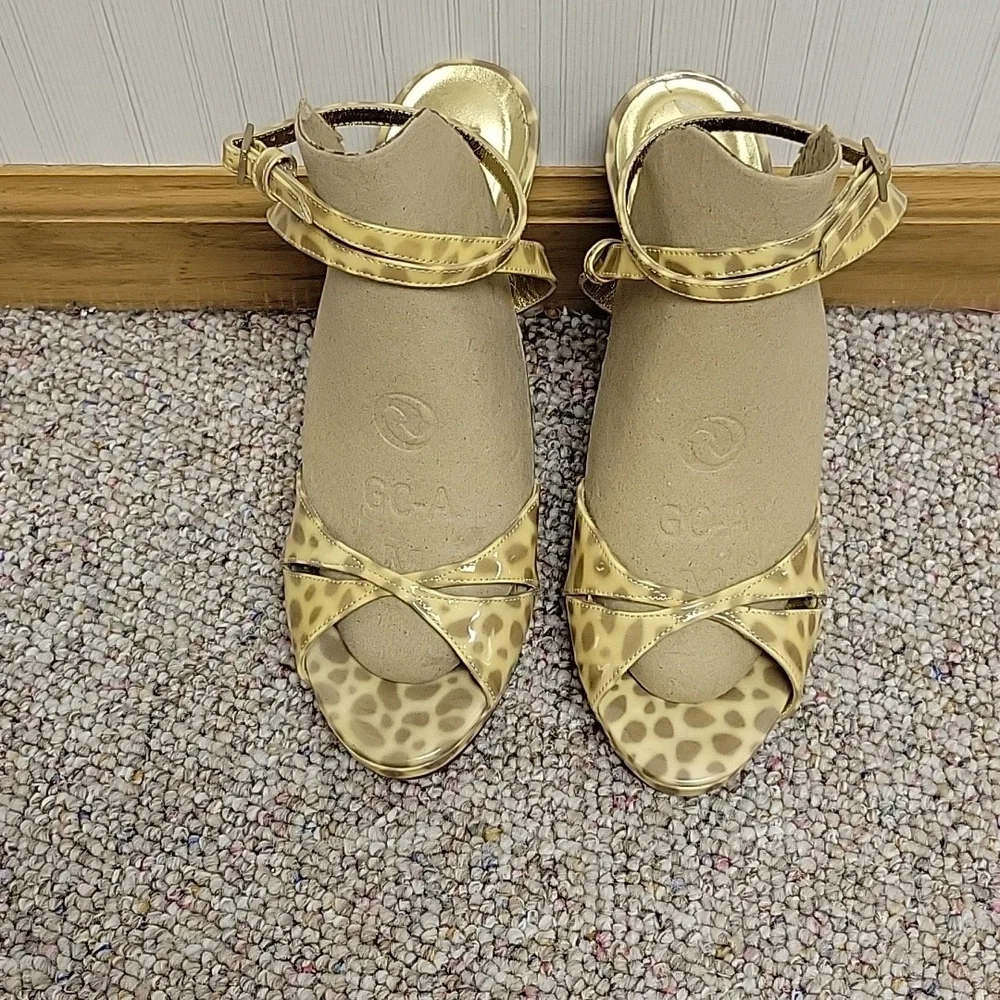 Kate Spade Vero Ocelot Wedges, Women's Sz 8. Indie Sleeze. Office Business